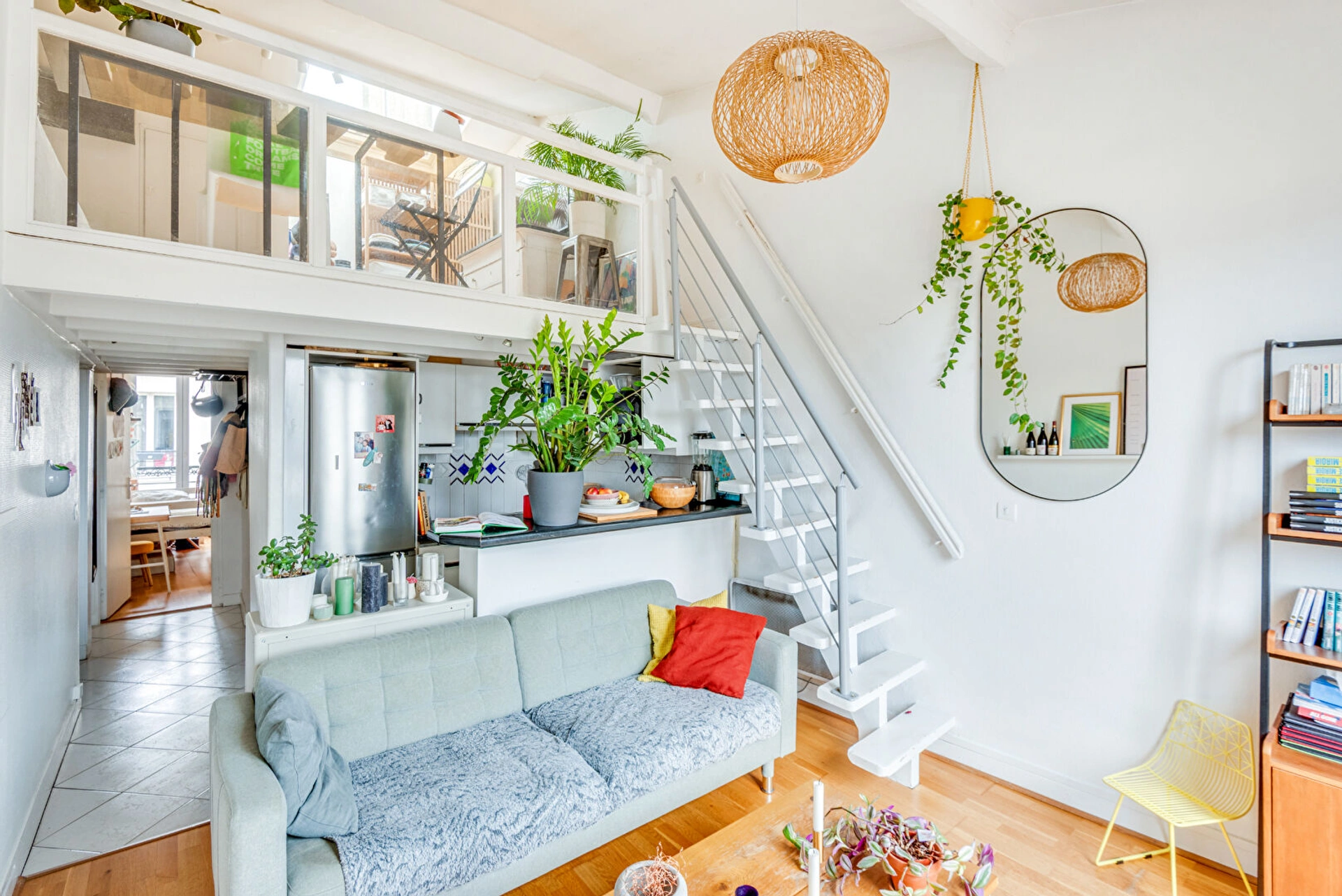 FAUBOURG SAINT DENIS, Duplex 2/3 pieces - 50m² BALCON 2