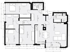 Appartement Paris 6 pièces 117 m2 12