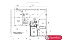 Maison de plain-pied   90 m2   Le Pallet