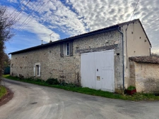3 bedroom detached stone farmhouse with garage and barns