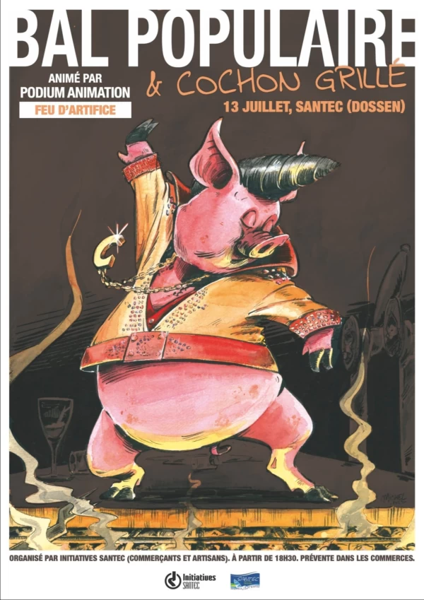 Bal populaire à Santec
