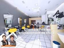 Salon de coiffure équipé, emplacement privilégié, 30 ans d'e...