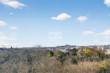 Vue panoramique exceptionnelle sur Paris et les Buttes-Chaumont - 6 pièces traversant -142 m² et balcons 2