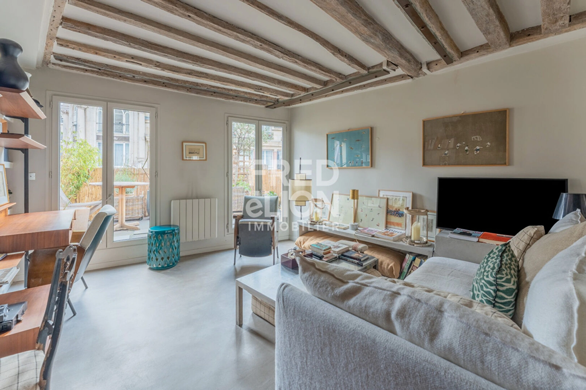 Appartement Paris 2 pièce(s) / TERRASSE/ETAGE ELEVE 4