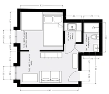 Appartement Paris 2 pièce(s) / PARIS 9 EME 7