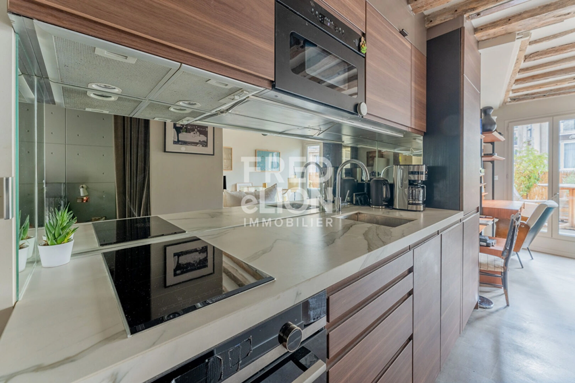 Appartement Paris 2 pièce(s) / TERRASSE/ETAGE ELEVE 8