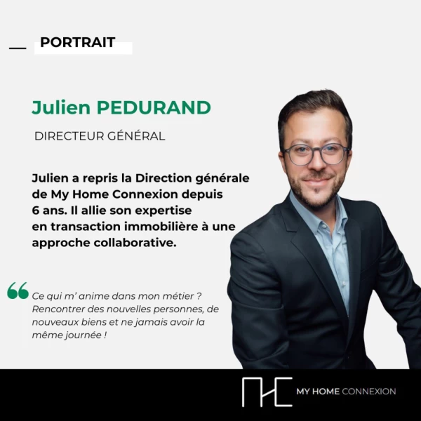 Portrait - Julien Pédurand - Directeur Général