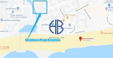 CAP D'AGDE RICHELIEU APPARTEMENT RDJ 2 PIECES AVEC LOGGIA TERRASSE ET PARKING