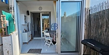 CAP D'AGDE RICHELIEU APPARTEMENT RDJ 2 PIECES AVEC LOGGIA TERRASSE ET PARKING