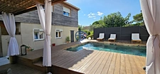 GRAU D'AGDE VILLA T6 AVEC POOL HOUSE SUR UNE PARCELLE DE 550 M²