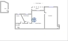 APPARTEMENT  2 PIÈCES 35.69 m²  I Rue Léopold Rechossière  93300 AUBERVILLIERS