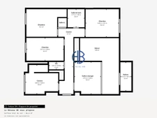 Appartement   5 pièces 79,61 m² I Avenue Galliéni I BONDY 93140