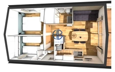 Chalet Neuf  3 pièces de 28.72m2 avec parking