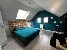 Maison plain-pied 4 ch, terrain 1000m ²  avec garage