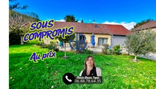 Maison plain-pied 4 ch, terrain 1000m ²  avec garage