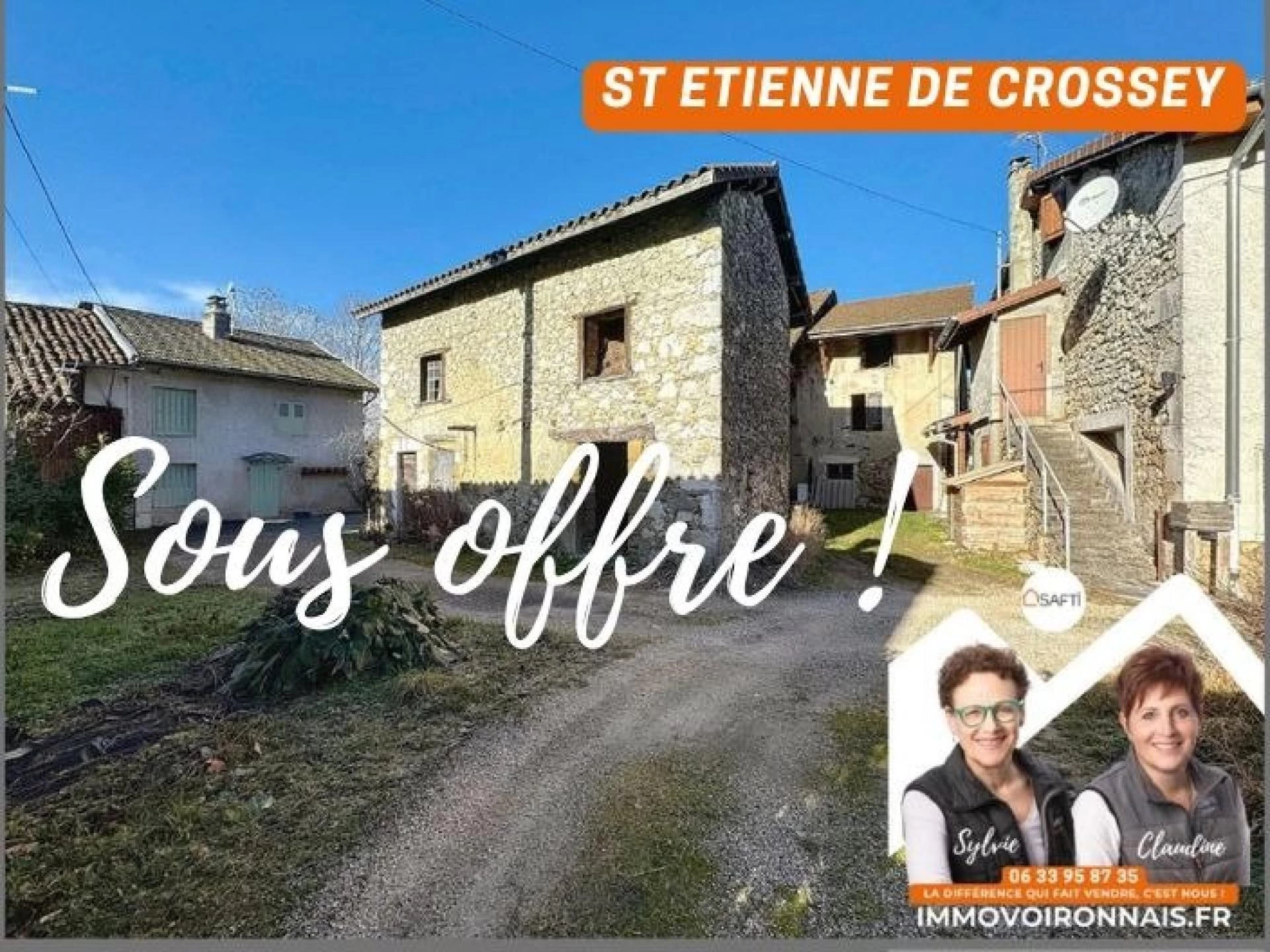 Maison 2 pièces 80 m² · à Saint-Étienne-de-Crossey · 80 m² · 99 000 €