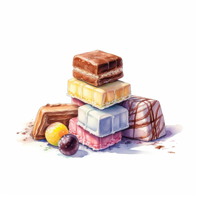 Bonbons fourrés au miel 150g