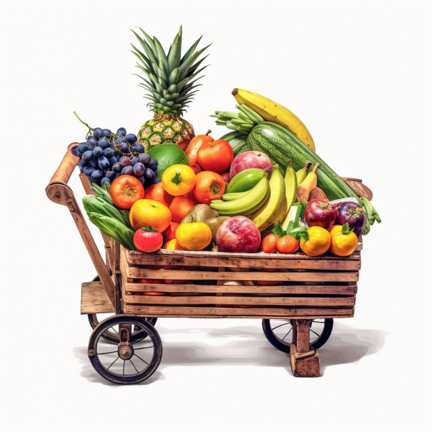 Panier de légumes