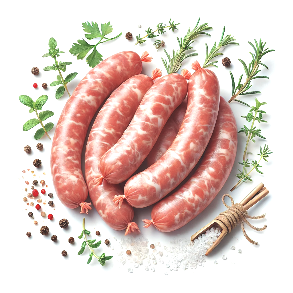Saucisses fumées
