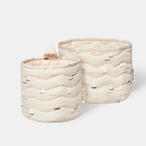 2 paniers 17x16cm/20x27x17cm KIKI Dear April Pond Boats