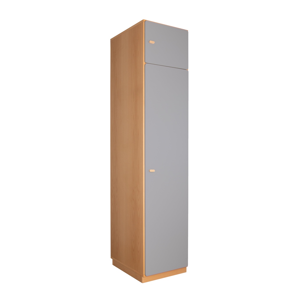 2-türiger Kleiderschrank 47,4x218cm DESTYLE de Breuyn naturgrau 