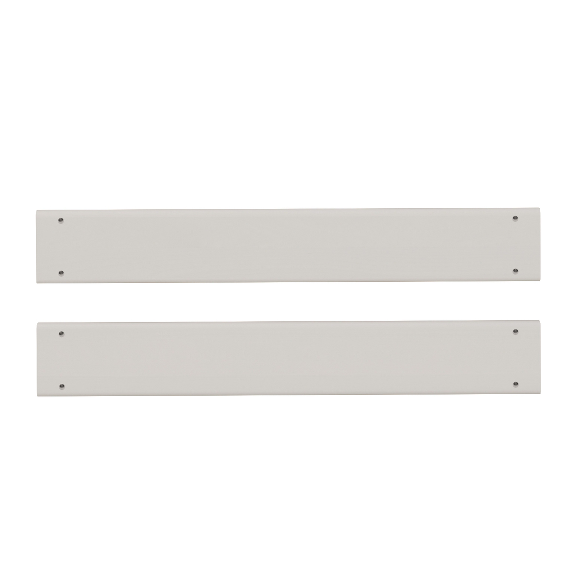 2 x Rahmenzarge Schmalseite 95,6cm - DELUXE debreuyn, weiß