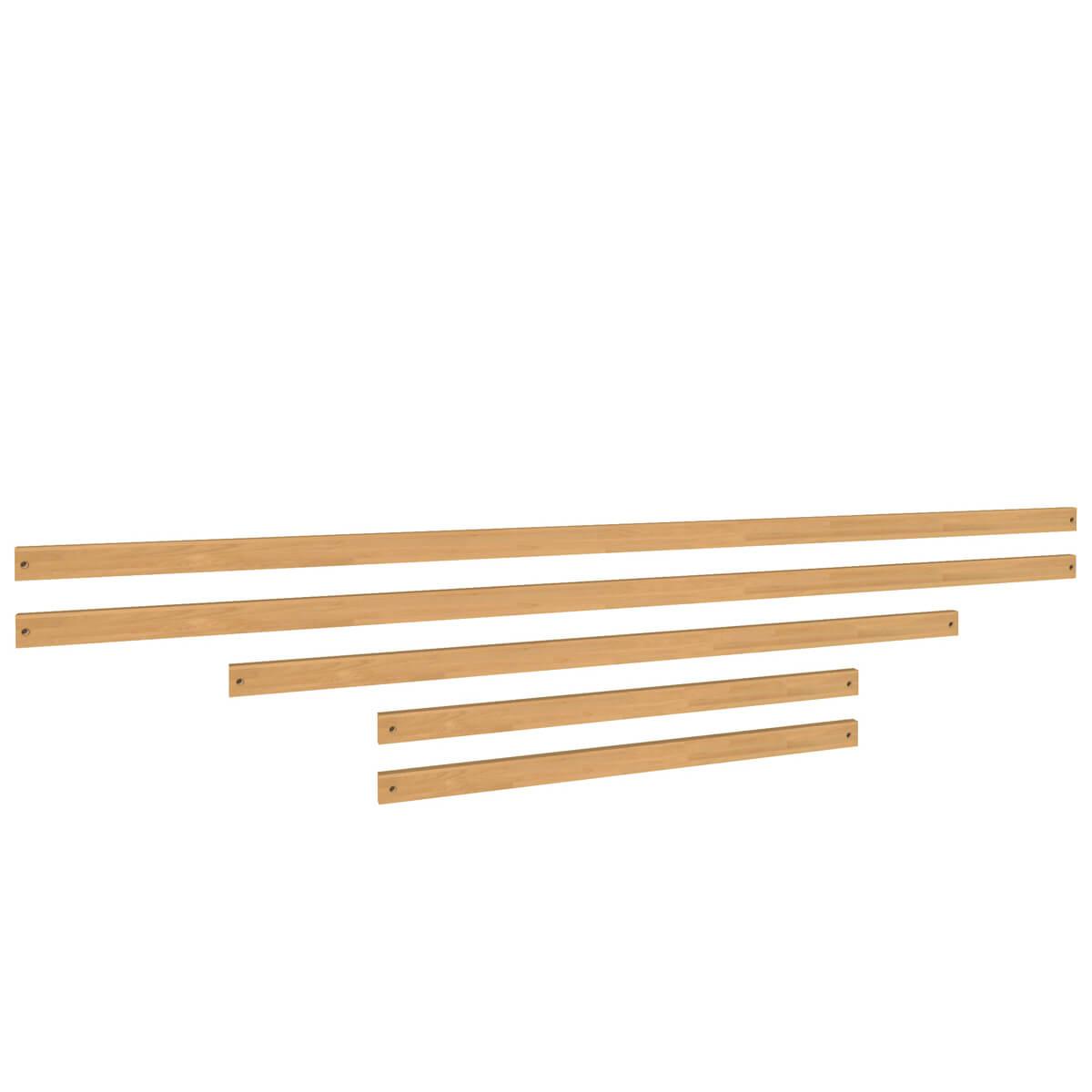 5-er Umrahmung Hochbett Leiter vorn Bettzusatz DESTYLE de Breuyn Buche massiv-natur geölt