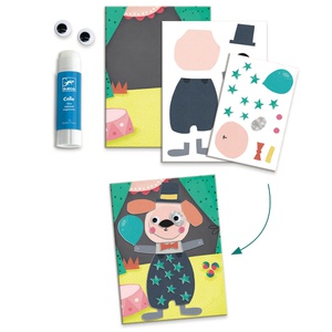 Actividades creativas animales y sus casas LES PETITS Djeco