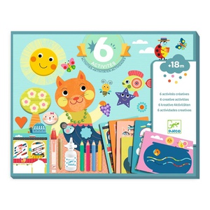 Actividades creativas EL GATO Y SUS AMIGOS Djeco