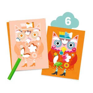 Actividades creativas EL GATO Y SUS AMIGOS Djeco