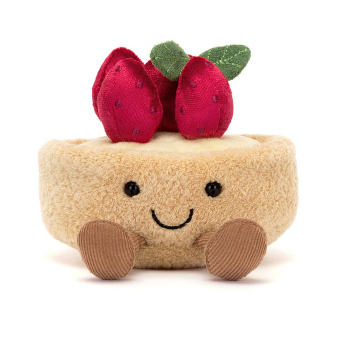 Amuseables Fleurette Tarte Aux Fraises  Jellycat