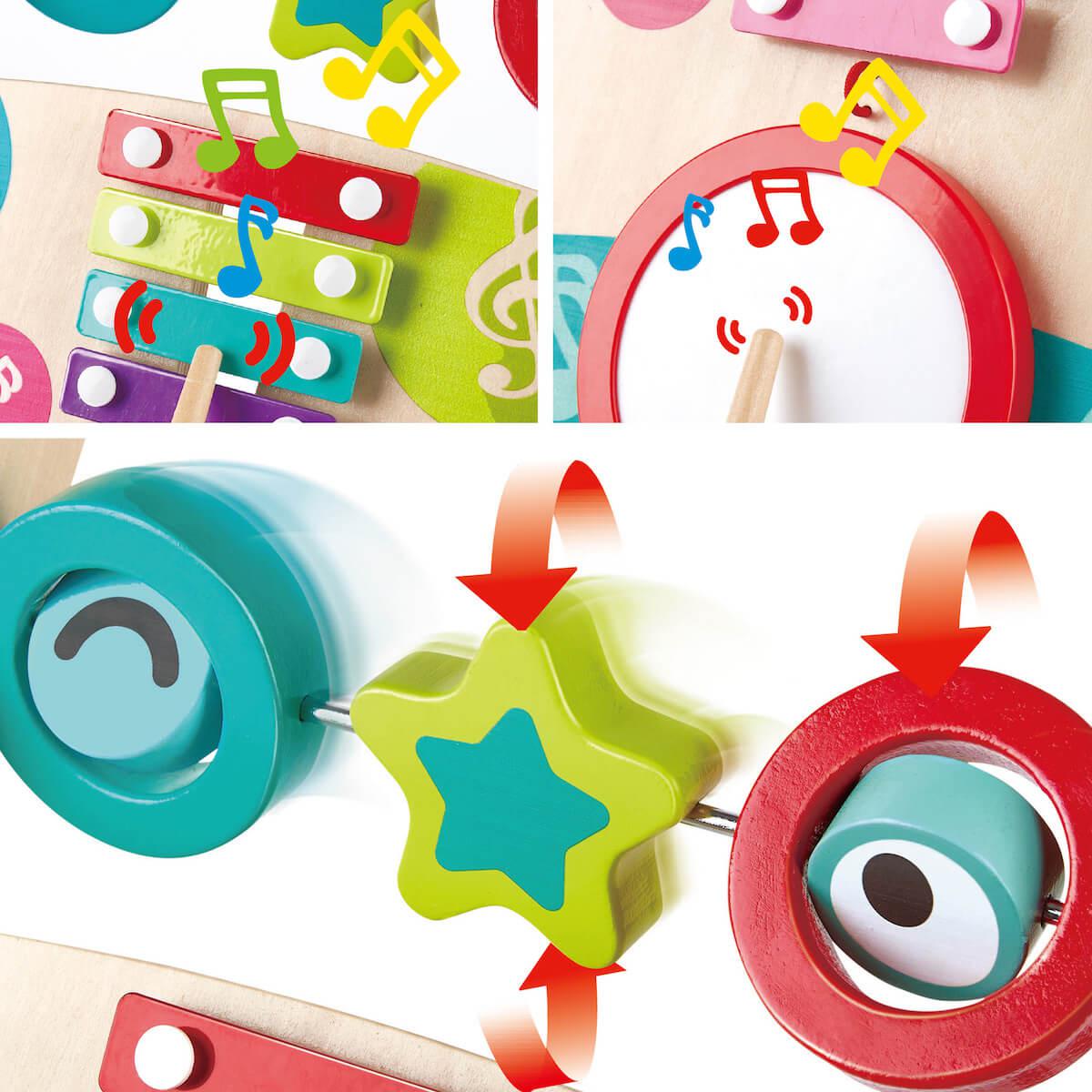 Andador musical Hape