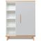 Armario 120 cm 1 puerta NADO Retro acabado haya manhattan grey