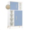 Armario 173 cm 2 puertas NADO Curve acabado fresno capri blue