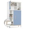 Armario 173 cm 2 puertas NADO Curve acabado fresno capri blue