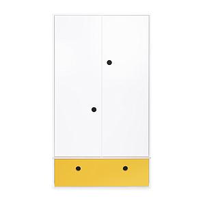 Armario 2 puertas COLORFLEX cajón frontal nectar yellow 