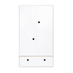 Armario 2 puertas COLORFLEX cajón frontal white 