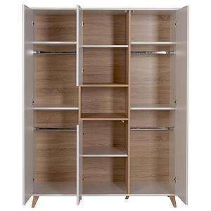 Armoire 143x190cm LOFT Quax blanc