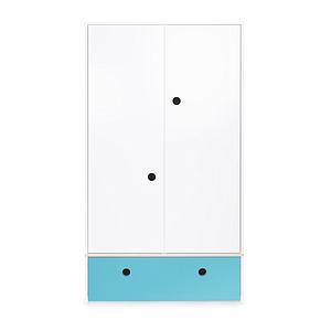 Armoire 2 portes COLORFLEX façade tiroir paradise blue 