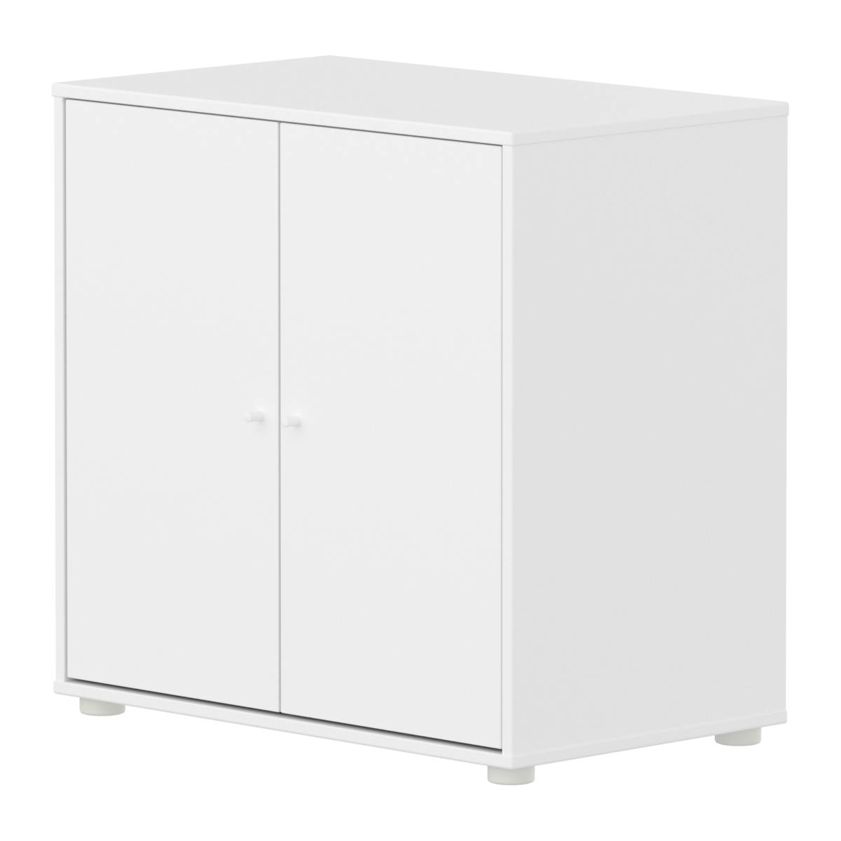 Armoire 2 portes SAGA Flexa blanc