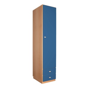 Armoire 47,4x218cm DESTYLE de Breuyn naturel dark blue