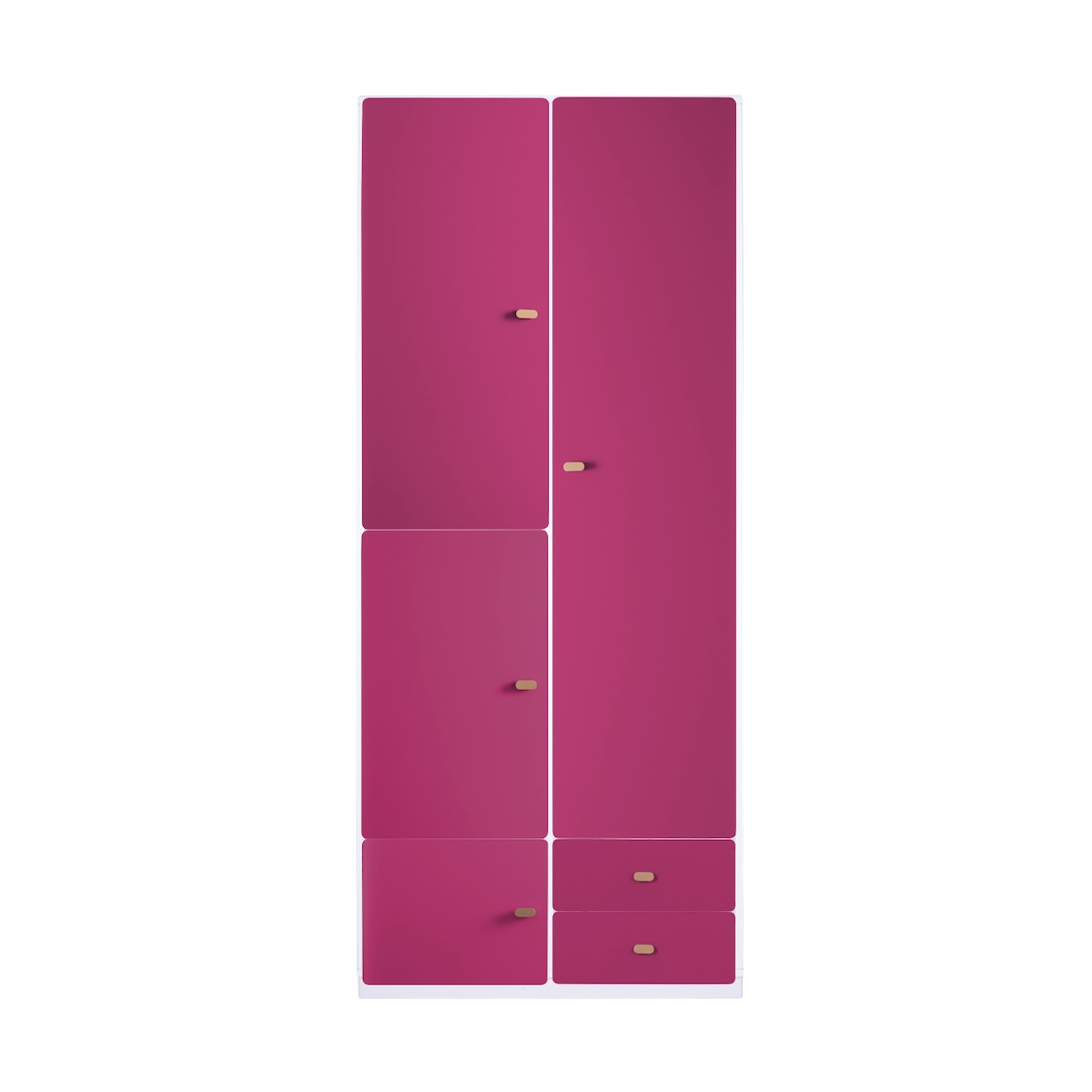 Armoire 93x218cm DESTYLE de Breuyn blanc plum