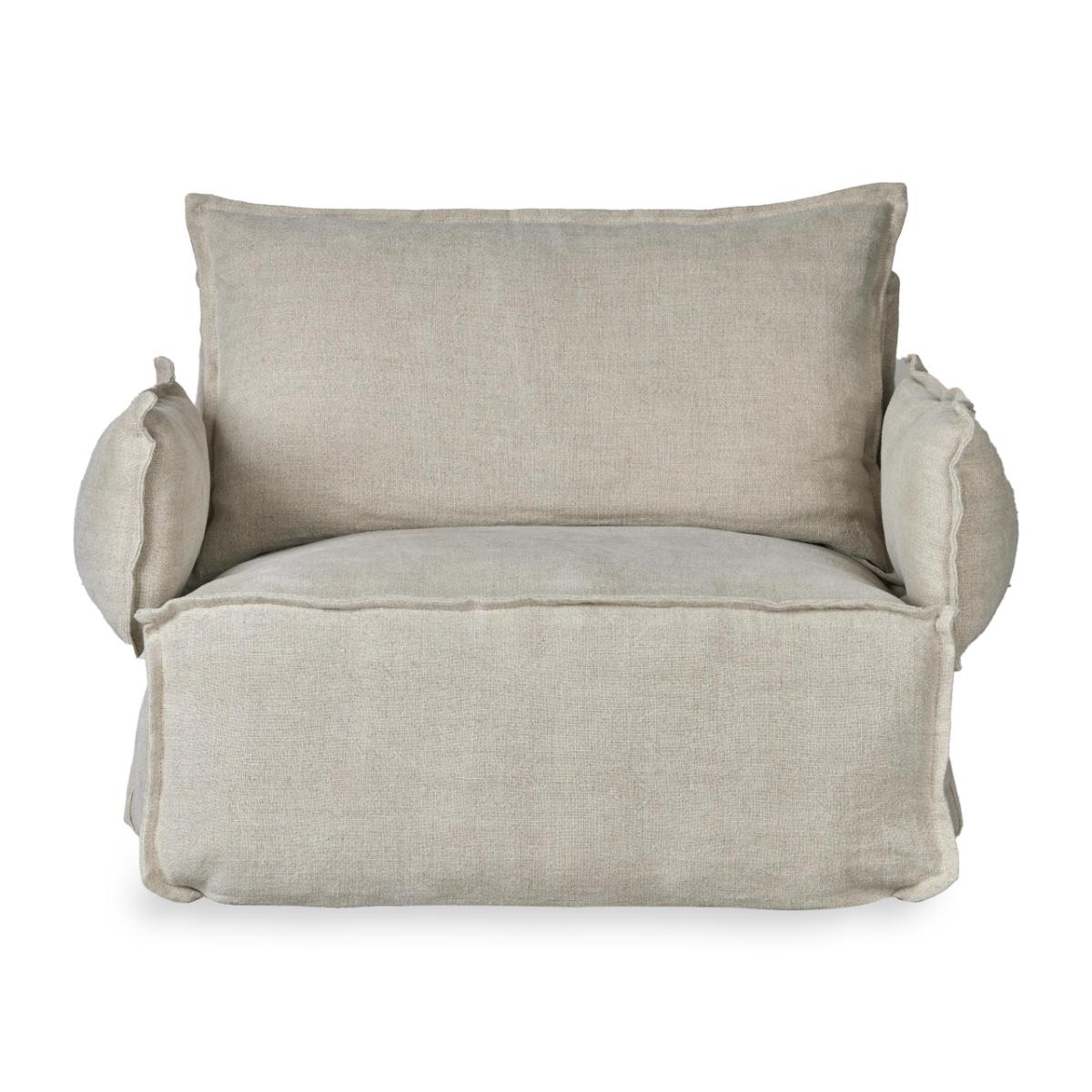 Armrest LINEN Quax beige
