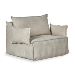 Armrest LINEN Quax beige