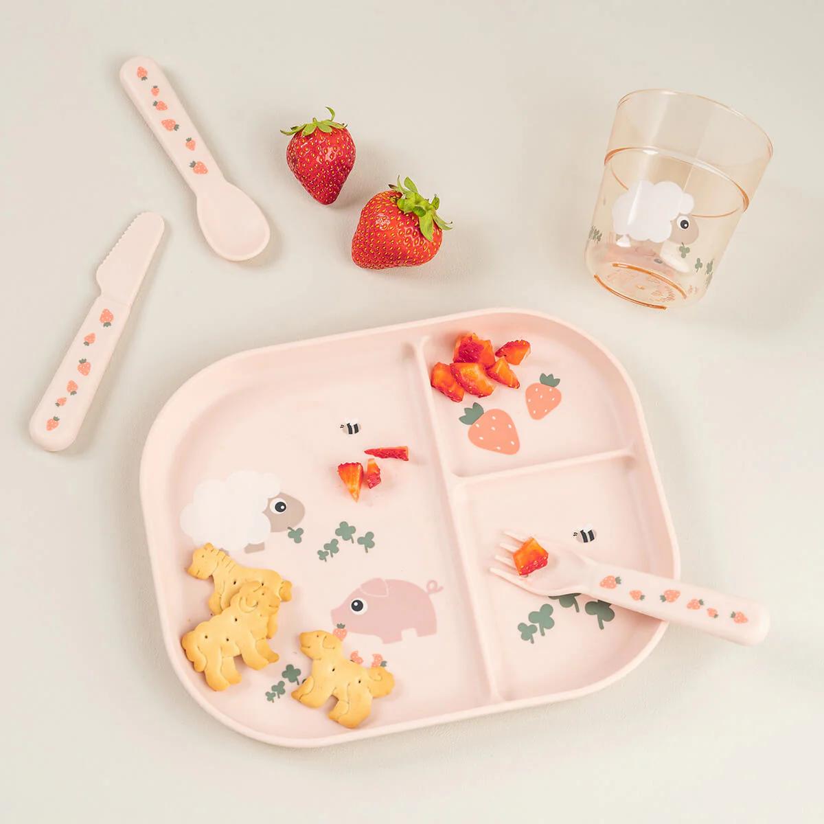 Assiette Tiny farm Done by deer Powder