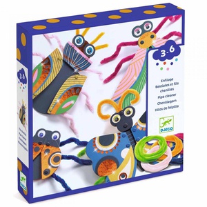 Atelier bricolage Bestioles en fils chenille Djeco