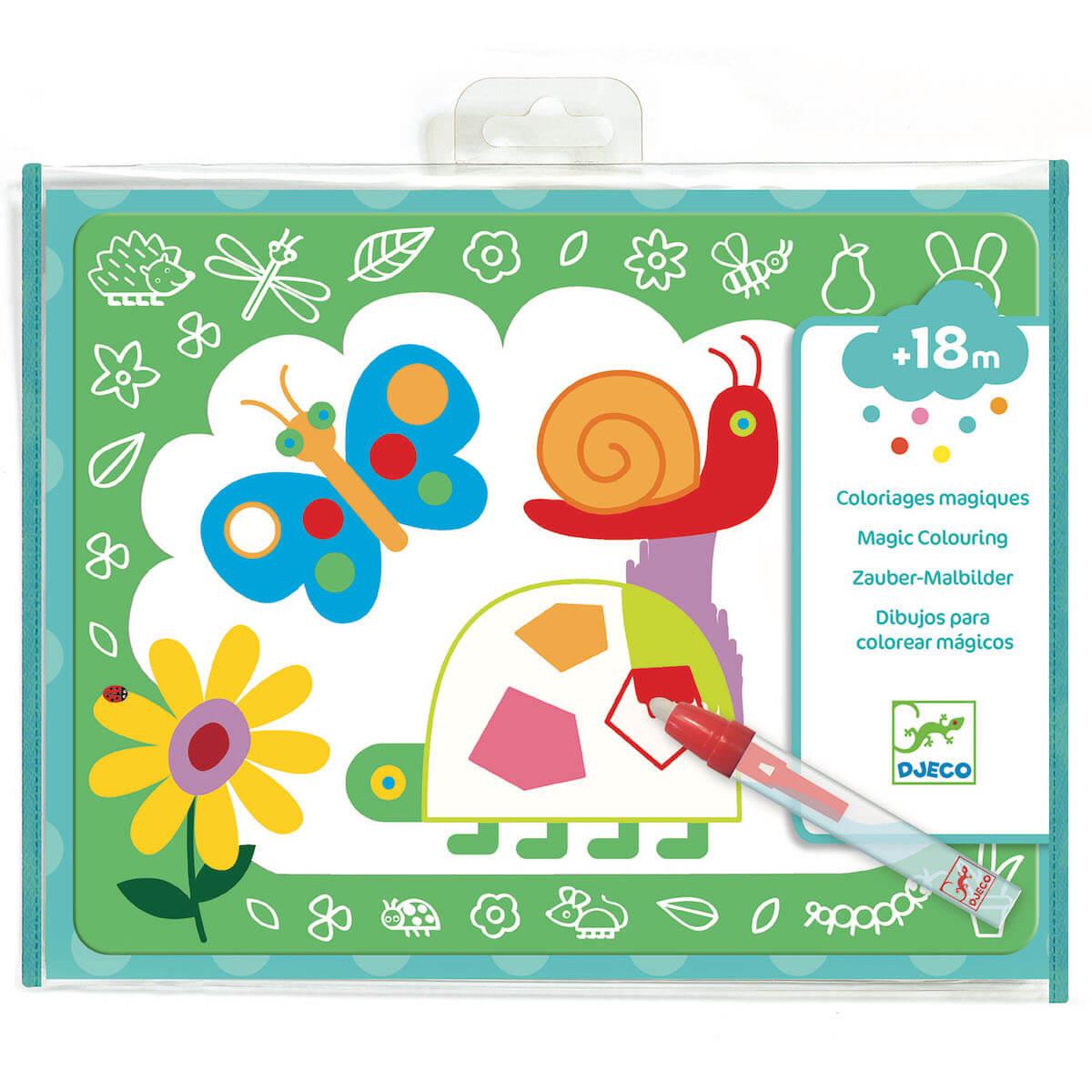 Atelier coloriage Gribouille magique LES PETITS CADEAUX Djeco