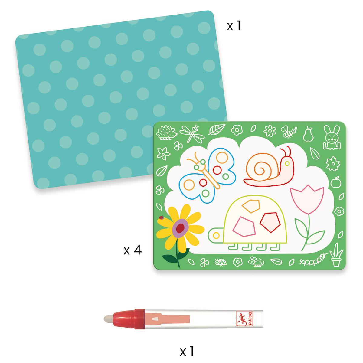 Atelier coloriage Gribouille magique LES PETITS CADEAUX Djeco