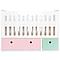 Babybett mitwachsend 70x140cm COLORFLEX sweet pink-mint