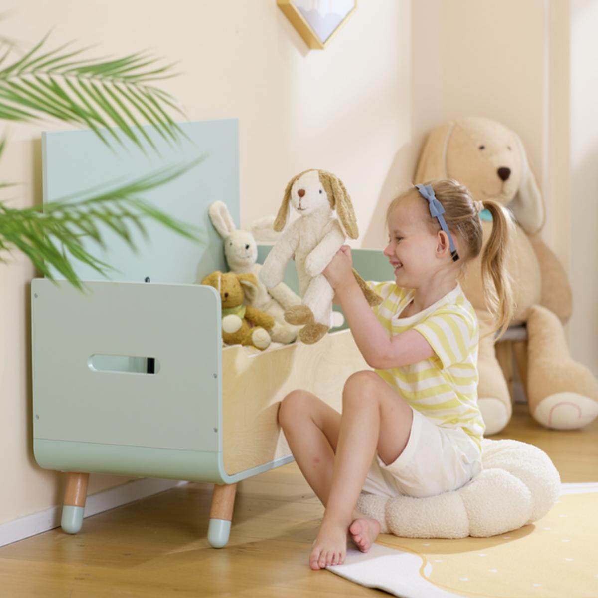 Banc-coffre à jouets 2 en 1 Hape